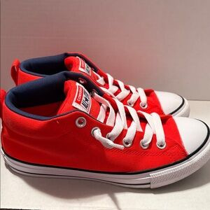Converse Classic Red Canvas Sneakers